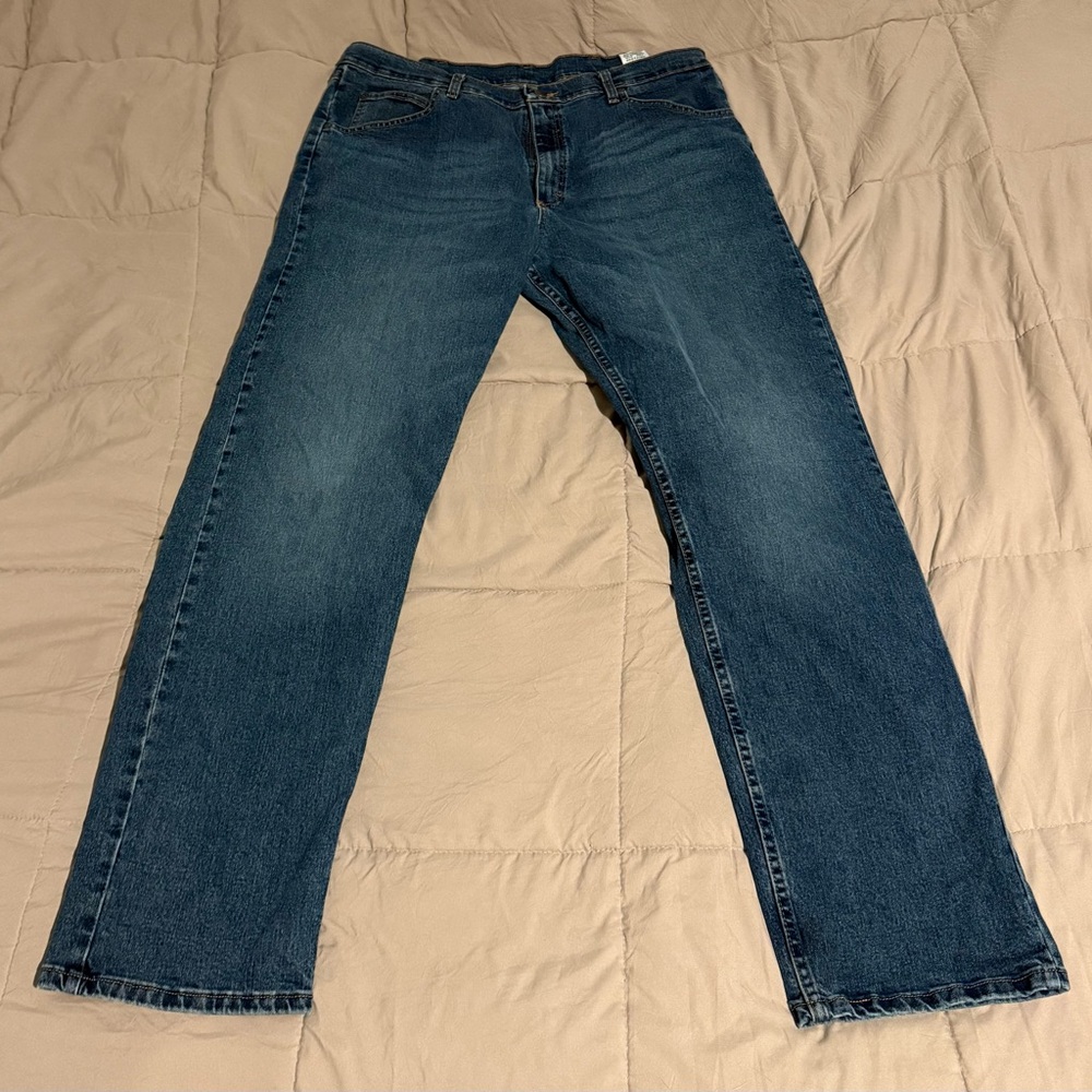 WRANGLER FIVE STAR PREMIUM DENIM FLEX FOR COMFORT RELAXED FIT JEAN
